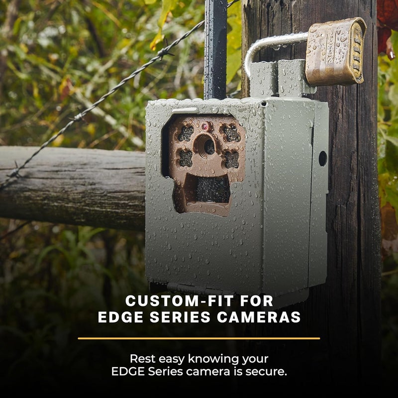 MOULTRIE Security Box for Edge, Edge Pro Cellular Trail Cameras - Robust Protection, 16-Gauge Steel Structure, Weatherproof and Security - Image 4